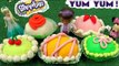 YUM YUM! --- Sofia, Dora, Doc, Elsa and Mini Mouse all collect Play Doh Cupcake Surprise Eggs from Shopkins, featuring Thomas and Friends, Disney Frozen, Barbie, Hello Kitty, My Little Pony and many more toys