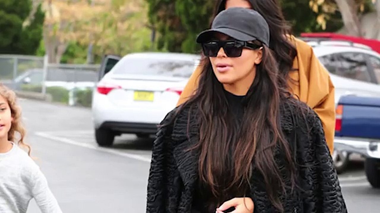 Kim Kardashian Lets North West Fall On Her Face, Again - VIDEO (World Music 720p)