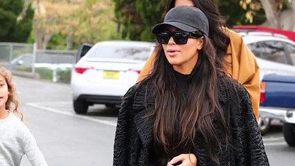 Kim Kardashian Lets North West Fall On Her Face, Again - VIDEO (World Music 720p)