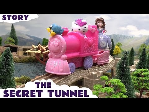 Disney Princess Sofia & Amber Play Doh Story Hello Kitty Thomas And Friends Train Playdough Queen