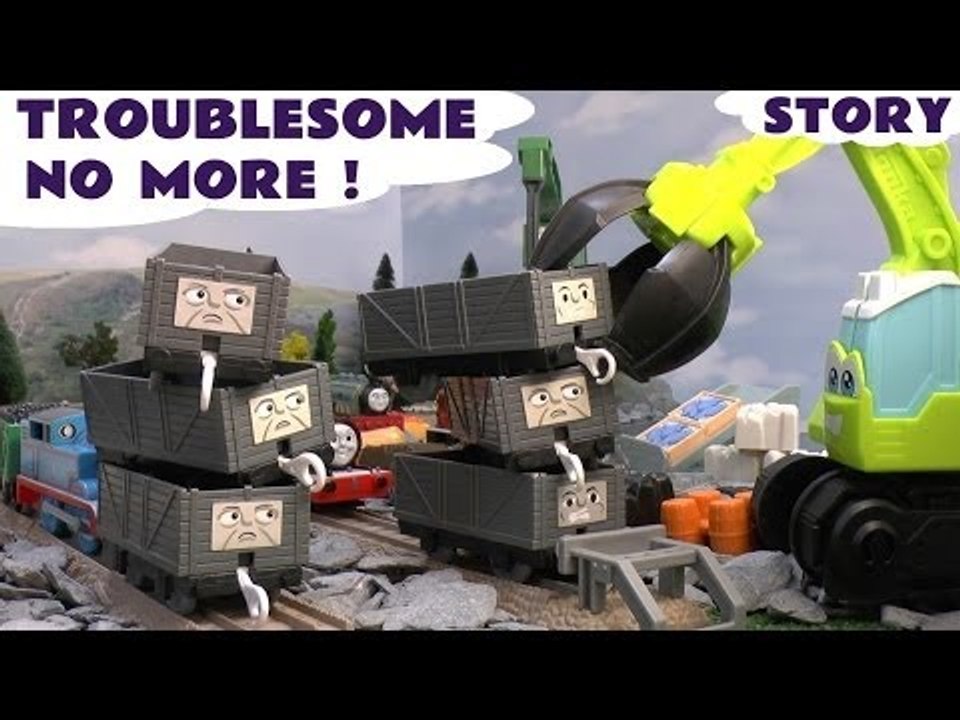 Play Doh Thomas the Tank Kids Story Troublesome Trucks Thomas Tank Playdough Diggin Rigs Chomper