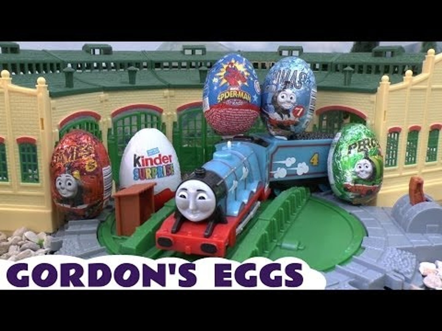 thomas the train surprise eggs