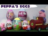 Peppa Pig Kinder Surprise Eggs Disney Princess Hello Kitty Egg Play Doh Thomas And Friends Toy Train