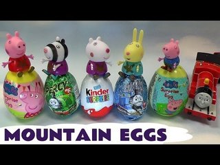 Скачать видео: Surprise Eggs Thomas And Friend Peppa Pig Surprise Eggs Kinder Surprise Egg James Thomas and Friends