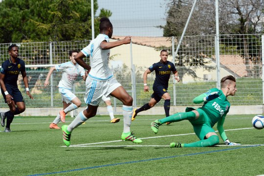U17 National - OM 5-3 Monaco : le but de Raouf Mroivili (7e)
