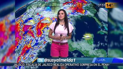 Susana Almeida Pronostico del Tiempo 6 de Abril de 2016