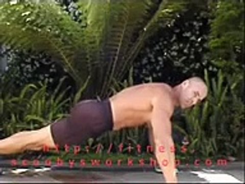 bodybuilding exercise home workout - pushups (push-ups)