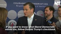 Cruz Blasts Trump For Supporting Liberals Who Disrespect Police Officers