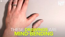 Artist Plays Mind Games With Hyper-Realistic Drawings