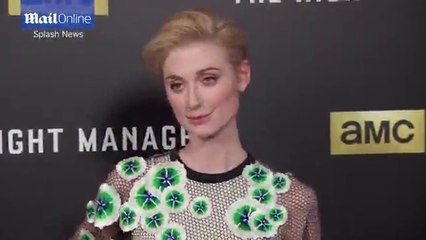 Elizabeth Debicki stuns in quirky mesh dress at premiere