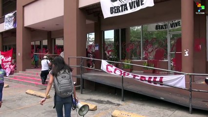 Activists Demand Justice for Berta Caceres
