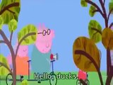 Peppa Pig Cartoon The Cycle Ride with subtitle