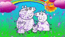 Peppa Pigs Family Funny Painting of Heroes Wonderland Ful lHD 3D Animation for Kids