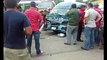 Accidente en salida a La Lima