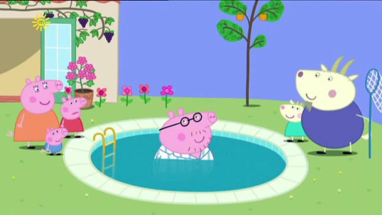 peppa pig end of the holiday