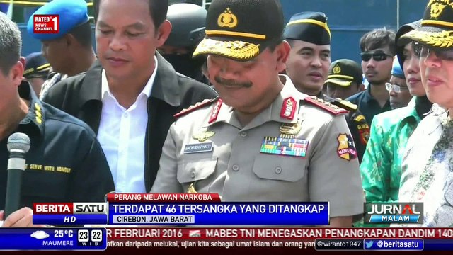 579 Ton Ganja Dimusnahkan