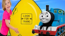 World Biggest TRAIN EGG - Thomas & Friends, Chuggington, LEGO, Marklin, Duplo, Renfe, Play-Doh egg