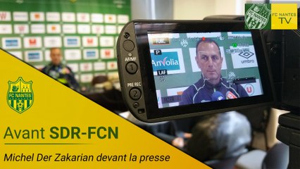 SRC-FCN : Michel Der Zakarian devant la presse