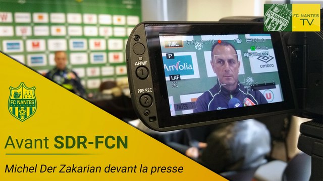 SRC-FCN : Michel Der Zakarian devant la presse