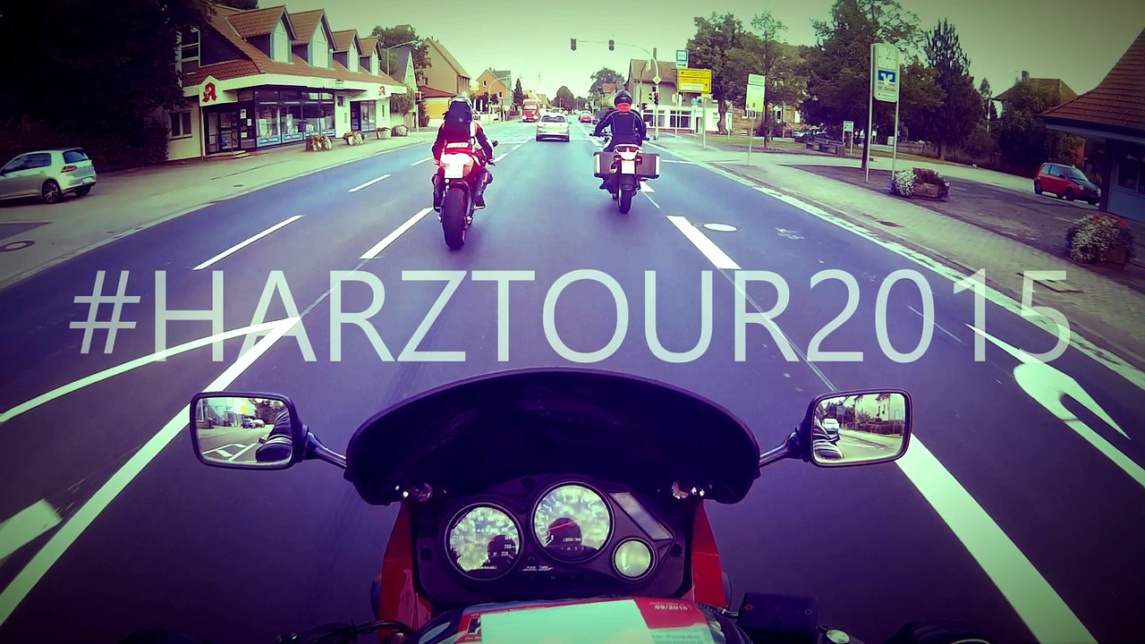 #HARZTOUR2015 TAG1 (3 tägige Motorradtour durch den Harz - SJCAM BEST-OF)