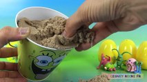 Bob l'éponge Oeufs Surprise Playfoam Sable Magique ♥ Spongebob Squarepants Kinetic Sand