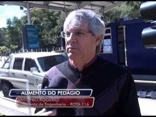 11-08-2014 -  AUMENTO DO PEDÁGIO - ZOOM TV JORNAL