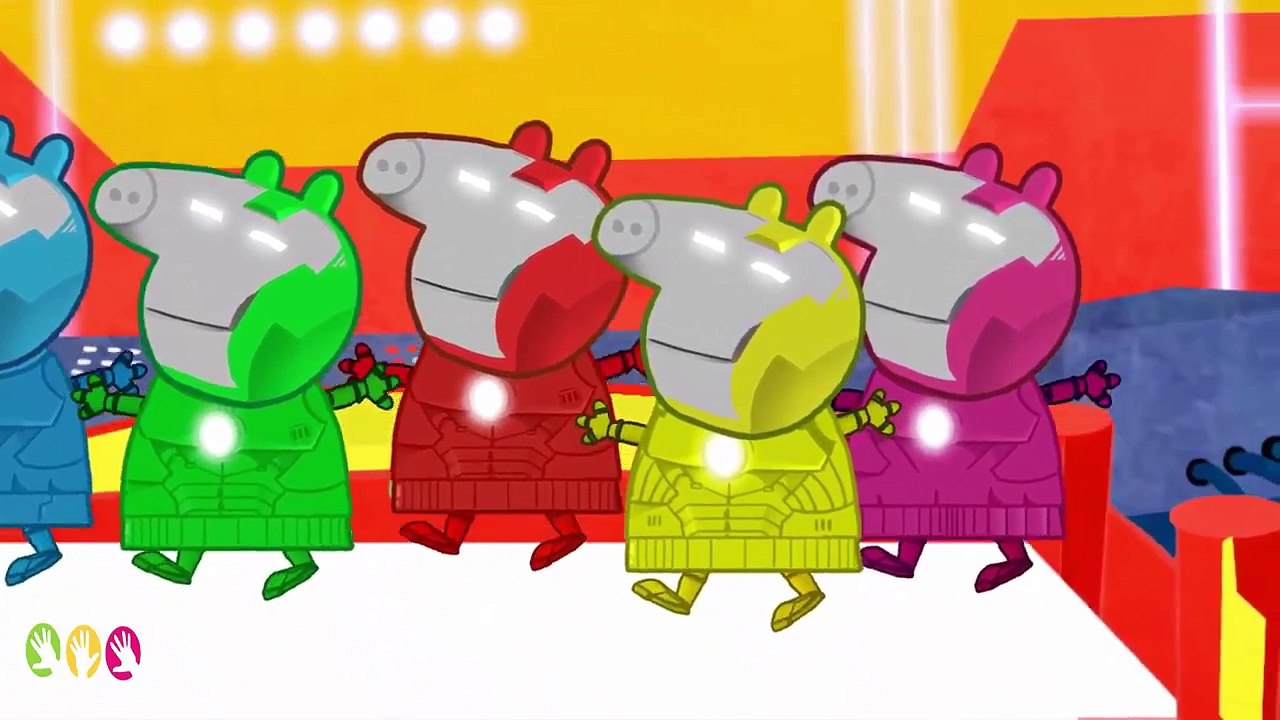 Finger Family Ironman,spiderman,batman,Peppa Pig - Nursery Rhymes Lyrics  For Children ♪ Kids Songs