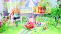 Peppa Pig Holiday Sunshine Villa Playset Peppa Pig Casa de Vacaciones Summer House Toy Videos Part 1