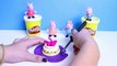 Peppa Pig Chef Peppa Pig Happy Birthday Cake How to Make Playdough Cake DIY Part 3