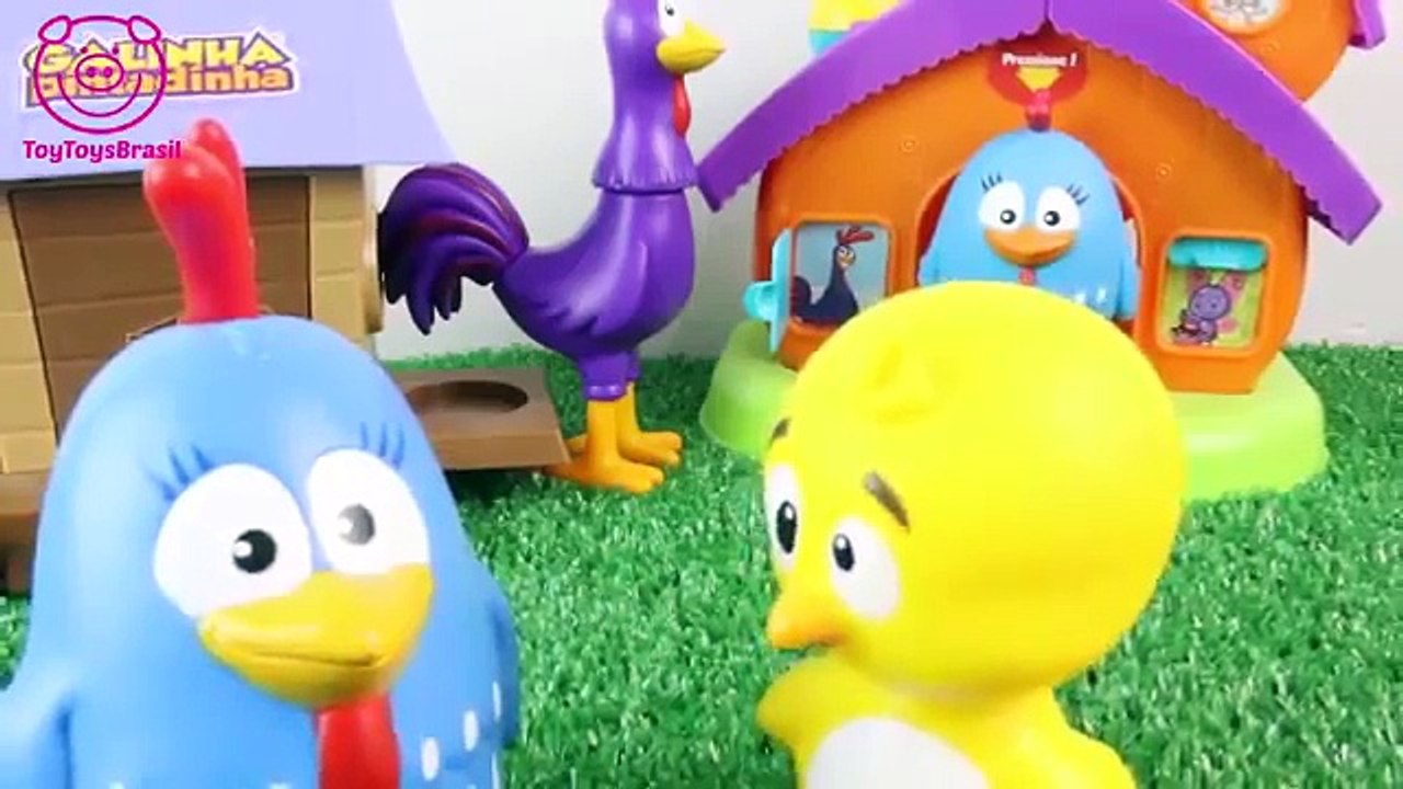 Pintinho Amarelinho da Turma da Galinha Pintadinha Ganha Irmão Novelinha em Portugues ToyToysBrasil