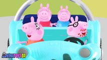 FAMILIA PEPPA PIG DANÇANDO NO CARRO: PEPPA PIG, GEORGE PIG, PAPAI PIG E MAMÃE PIG | ANIMA TOYS BR