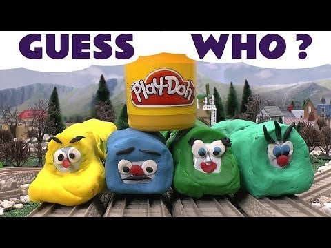 Play Doh Surprise Egg Shapes Guess The Engines 4 Thomas The Tank Play-Doh Thomas Tank Kids Toy