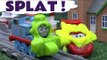 Play Doh covered Disney Cars 2 Lightning McQueen Thomas And Friends Take N Play Spills & Thrills Toy