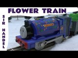 Thomas and Friends Spotlight Sir Handel The Smurfs Tomy Takara & Trackmaster Toy Flower Train Set