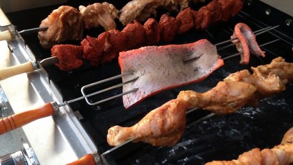 Gas Shish Kabob Grill - Courtsey By Kabobeque.com