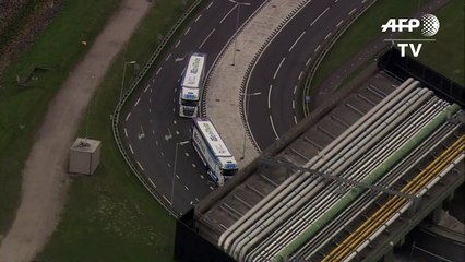 Pays-Bas: expérimentation d'un convoi de camions intelligents