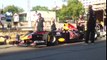FULL RUN #2 Red Bull F1 car driven by David Coulthard on the streets of Austin, TX 8/20/11