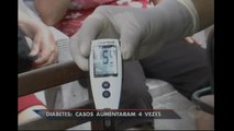 Número de diabéticos no mundo aumenta quatro vezes em 30 anos