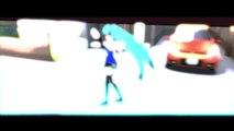 [MMD] Hatsune Miku running to unfitting music