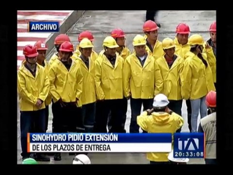 La construcción de Coca Codo Sinclair no cumplió los plazos del contrato