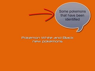 Pokemon Black i White Pokedex