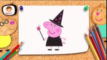 Peppa Pig se disfraza para Halloween - Pepa La Cerdita En Español PequeTV