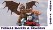 Thomas and The Dragons Story, The Smurfs Kids Thomas The Tank Engine Toy Story Dragon Monsters Smurf