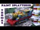 Thomas & Friends Spotlight PAINT SPLATTERED THOMAS Tomy Trackmaster Kids Toy Train Set Tank Engine