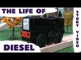 The Life Of Diesel Motorized Wooden ThomasThe Train Funny Toy Story For Kids