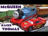 Cars 2 Lightning McQueen Races Thomas The Train Disney Pixar Mater Holley Thomas and Friends