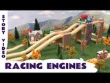 Thomas And Friends Race Track Story Toy Train Set Wooden Railway Racing Engines Thomas Tank Engine