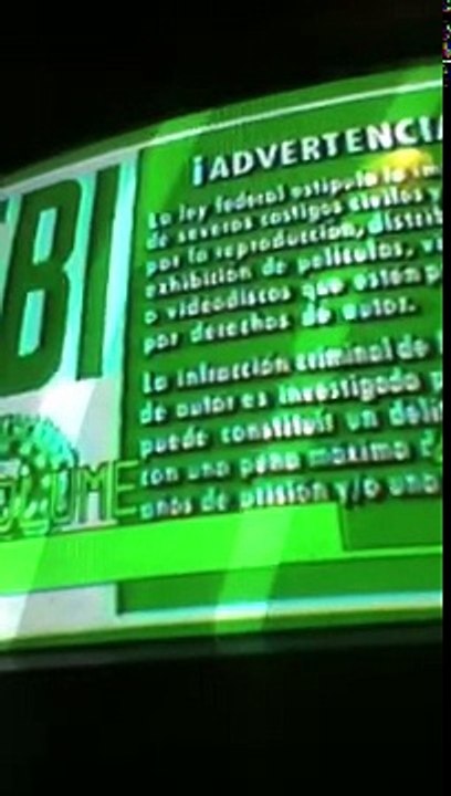 Opening to The Sixth Sense Spanish Subtitled VHS(2000)