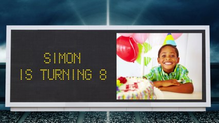 Football Party Personalised Video Party Invitation