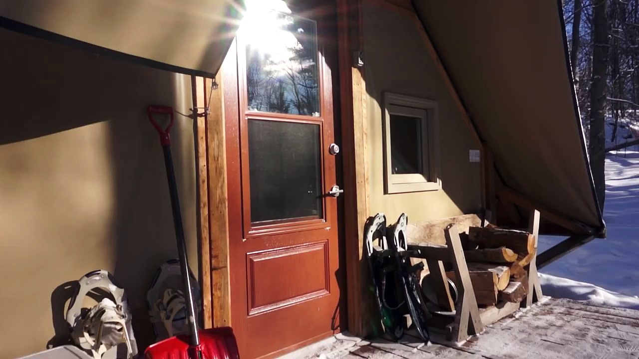 Off-Grid Prospector-Style Tent: A Tiny House Alternative